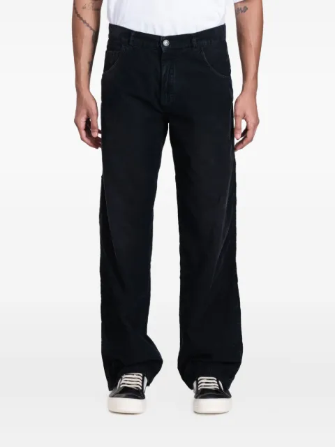Palm Angels corduroy trousers Black PMCA17BS25FAB001