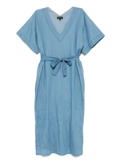 agnès b. denim dress Blue ZE89TV36