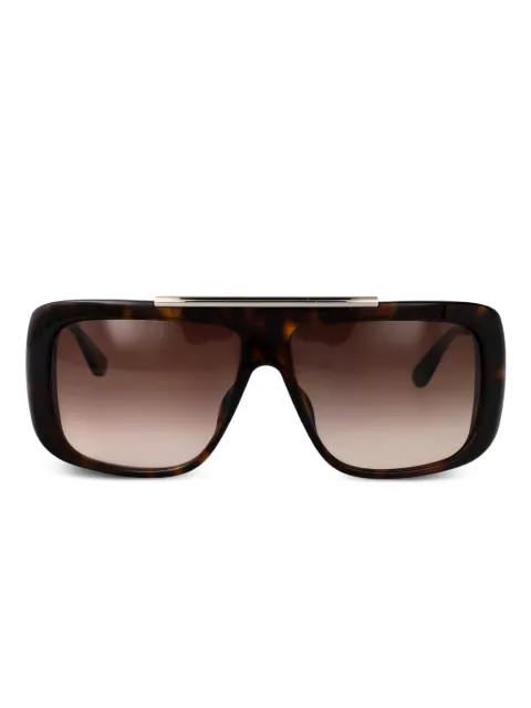 Alexander McQueen Eyewear oversized square-frame sunglasses Grey AM0492S