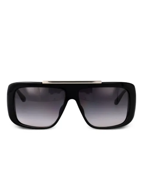 Alexander McQueen Eyewear oversized square-frame sunglasses Black AM0492S
