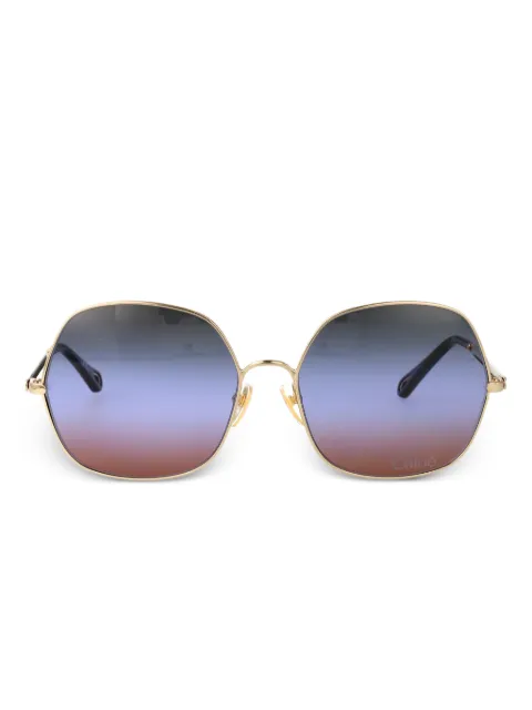 Chloé Eyewear octagonal frame sunglasses Gold CH0282S