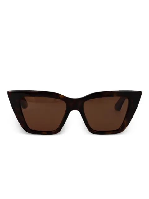 Alexander McQueen Eyewear cat-eye acetate sunglasses Brown AM0507S