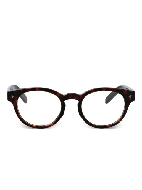 Prada Eyewear tortoiseshell frame optical glasses Brown 0PRA14V17N1O1