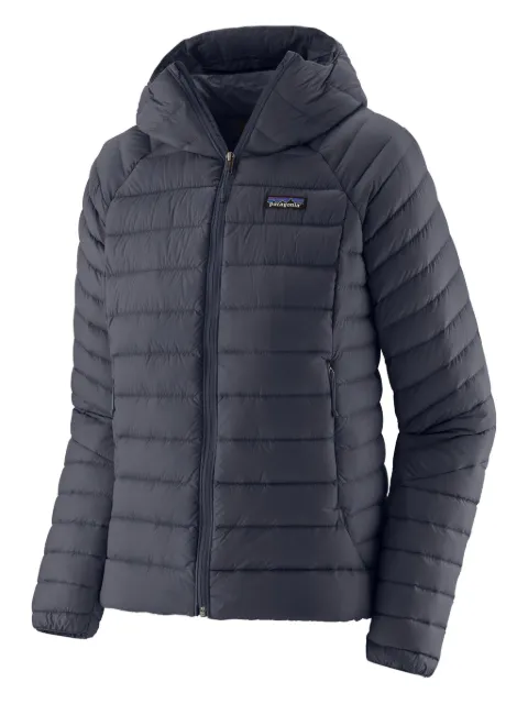 Patagonia logo-appliqué puffer jacket Blue 84712