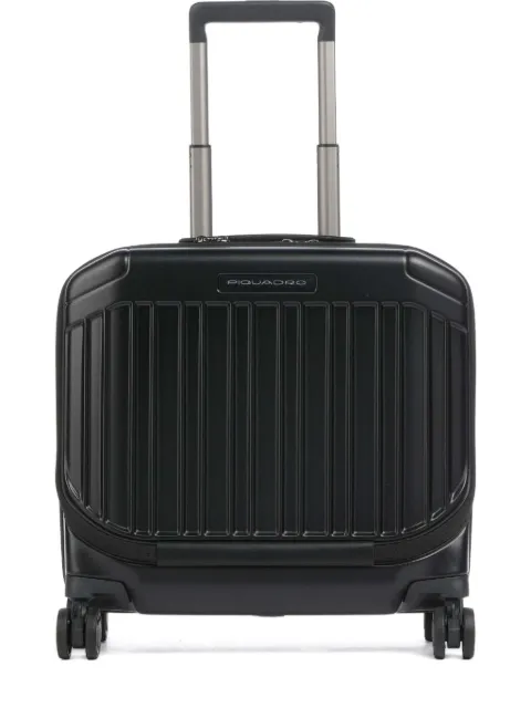 PIQUADRO Pq-Light Pilot briefcase on wheels Black BV6552PQLNO