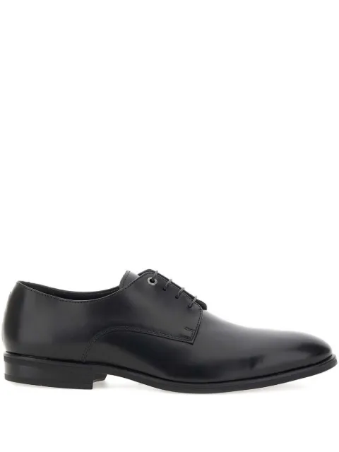 Carlo Pignatelli leather derby shoes Black 9453