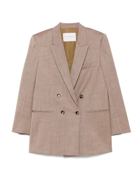 Philosophy Di Lorenzo Serafini double-breasted blazer Brown A05030726