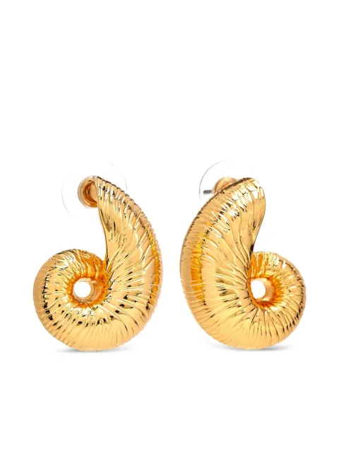 Kenneth Jay Lane Seashell earrings Gold 8937EGP