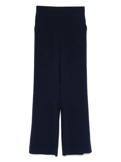 D.Exterior high-waisted trousers Blue 60901