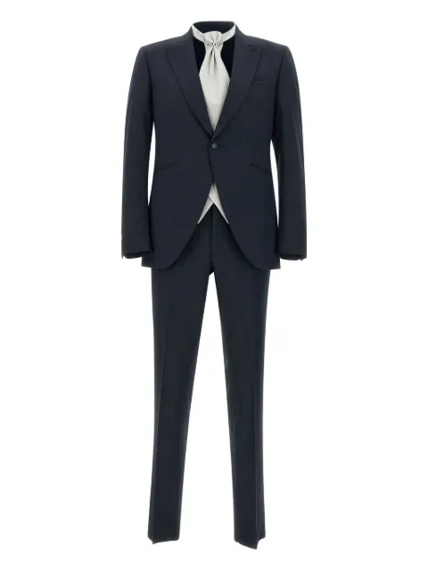 Carlo Pignatelli single-breasted suit Blue 50JX151C108140800