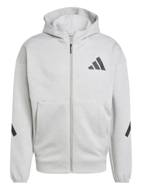 adidas logo hoodie Grey JF2450