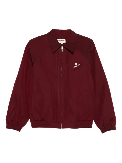SHUSHU/TONG logo-detail track jacket Red MWDECO05SPP014
