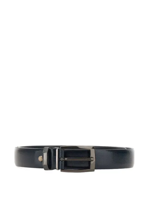 Carlo Pignatelli leather belt Blue 7614ARMENIA