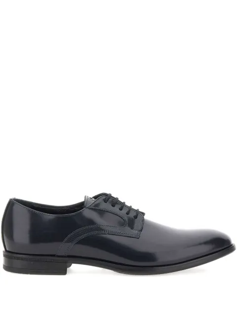 Carlo Pignatelli leather oxford shoes Blue 9550