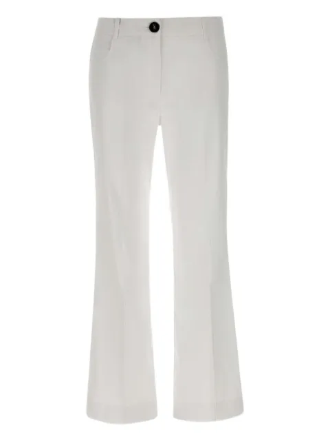 Marella pressed-crease trousers White 2513131092200004