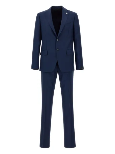 Lardini wool suit Blue EP7700AEEPE60311830