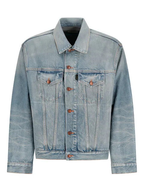 Haikure Richie button-fastening denim jacket Blue HEM09087DF106