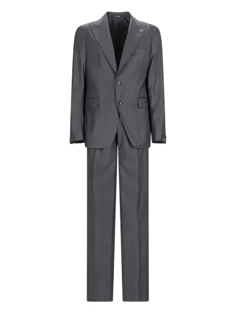 Tagliatore stripe-pattern suit Grey 2SVS26B11060073
