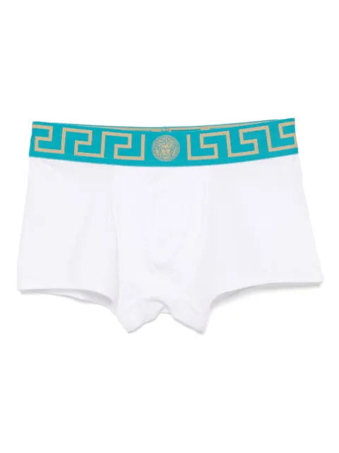 Versace Greca border briefs White AU100261A10011
