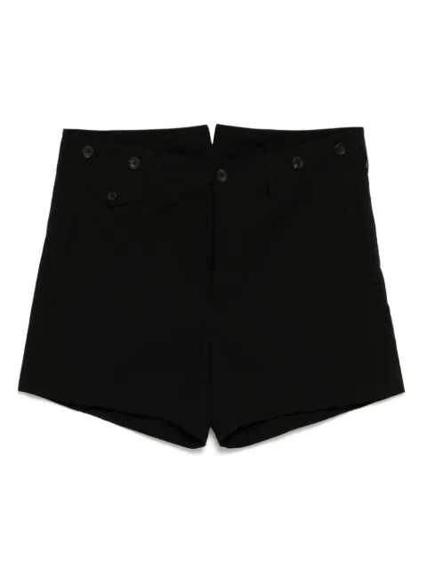 Yohji Yamamoto drop-crotch shorts Black HPP74006S25