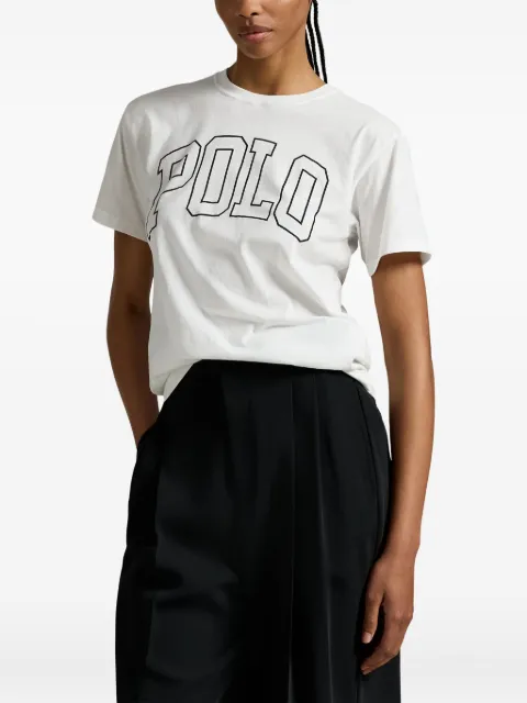 Polo Ralph Lauren logo-graphic T-shirt Black 211971710001