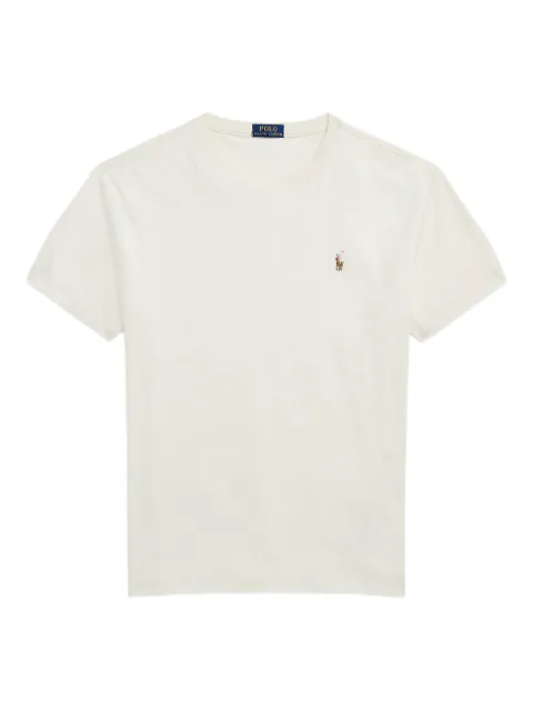Polo Ralph Lauren embroidered-logo cotton T-shirt White 710740727094