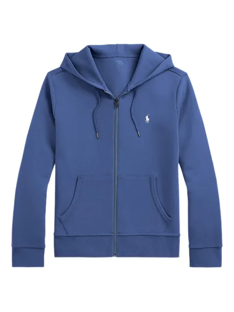 Polo Ralph Lauren double-knit zip-up hoodie Blue 710881517071