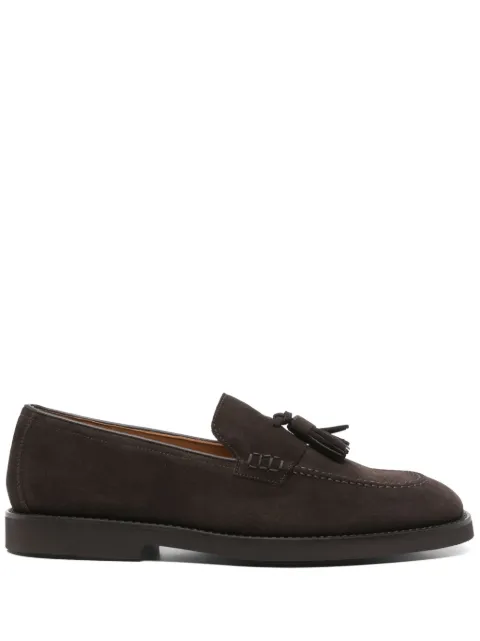 Doucal's suede loafers Brown DU3420SALOUF009