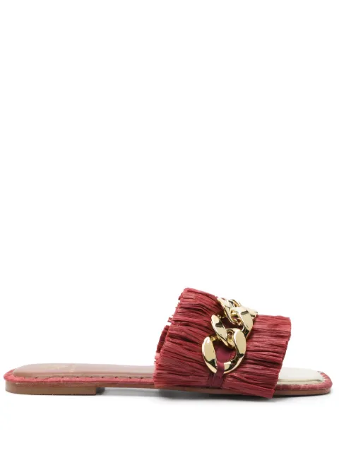 DE SIENA SHOES chain-detailed sandals Red 13125