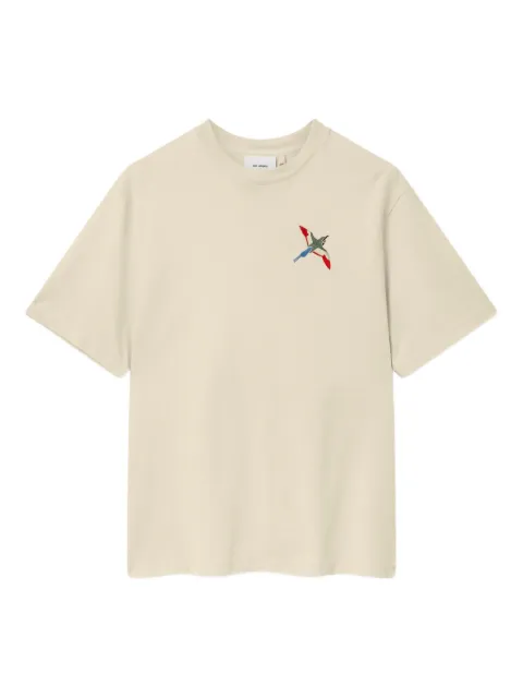 Axel Arigato Micro Bee Bird T-shirt Neutrals A3464001