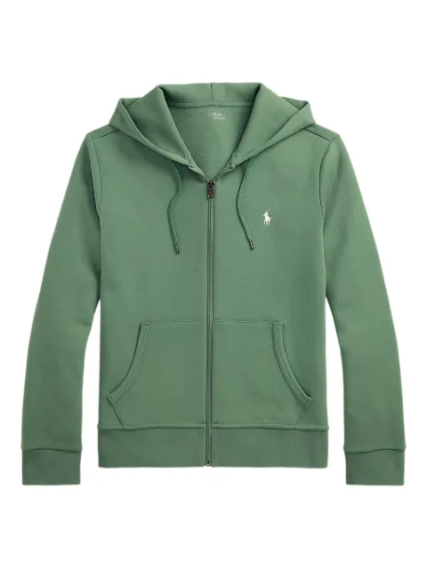 Polo Ralph Lauren double-knit zip-up hoodie Green 710881517068