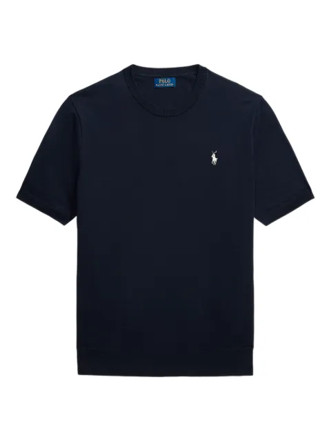 Polo Ralph Lauren embroidered-logo T-shirt Blue 710980681001