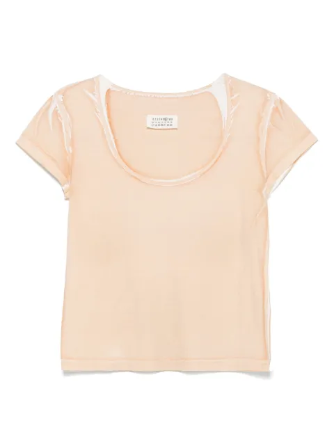 Maison Martin Margiela Pre-Owned 2010s cotton T-shirt Neutrals MM250SG