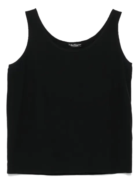 Ferragamo Pre-Owned 1980s silk top Black SF250SF