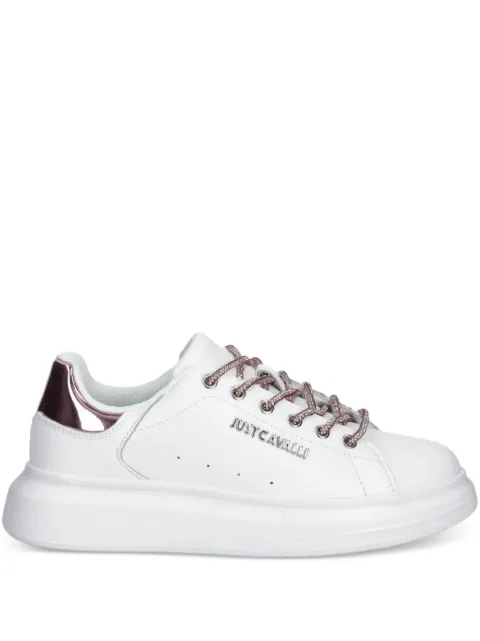 Just Cavalli rhinestone-embellished sneakers White 78RA3SB1ZPA86