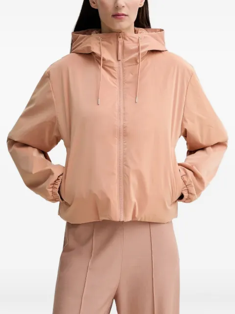 Rains drawstring hooded jacket Pink 15780