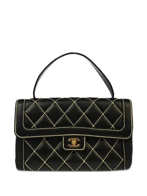 CHANEL Pre-Owned 2005 Wild Stitch handbag Black 9855964