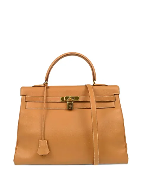 Hermès Pre-Owned 1997 Kelly 35 handbag Brown 184776