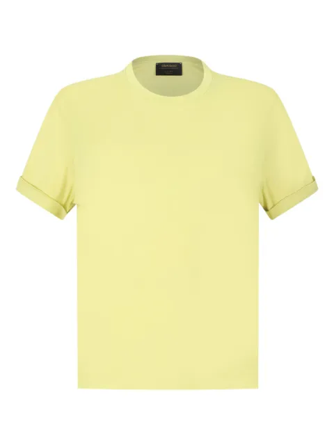 Gran Sasso turn-up sleeve T-shirt Yellow 6026480500405