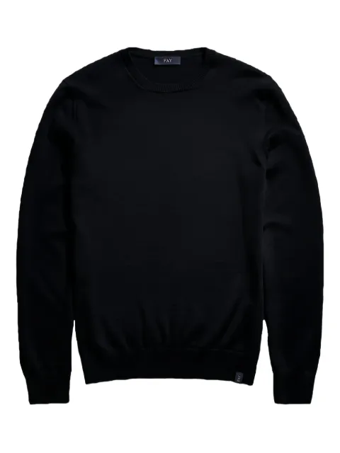 Fay wool sweater Black NMMC1472430CQT