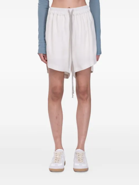 Rick Owens drawstring shorts White RP01E7351Y