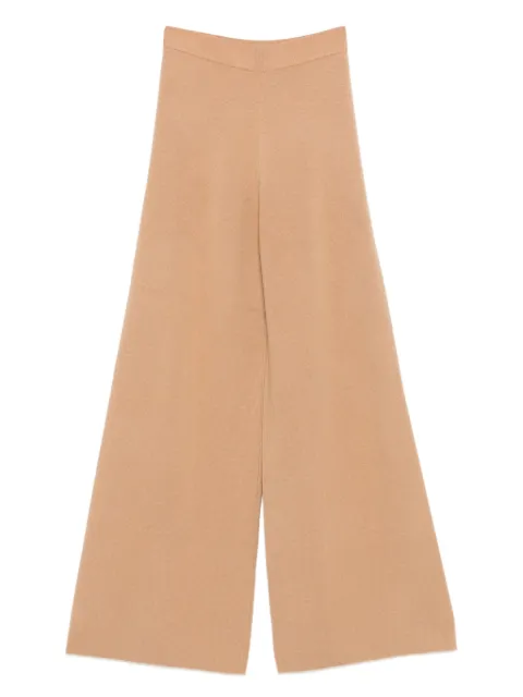 Max Mara Judy knitted ribbed-waist trousers Brown 2521336012600