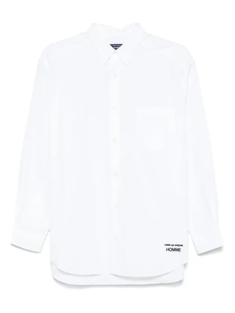 Comme des Garçons Homme cotton shirt White HOB012