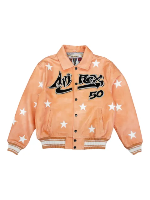HELLSTAR Avirex All Star jacket Orange HSAJCK1ORG