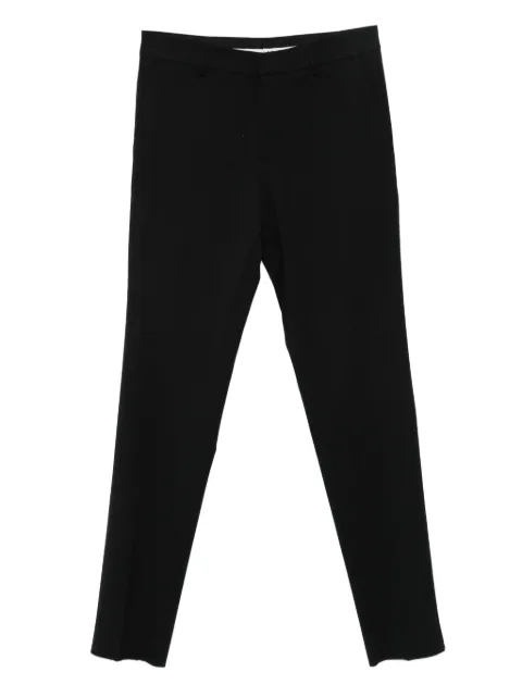 John Richmond raw-edge wool trousers Black RMP25401PA