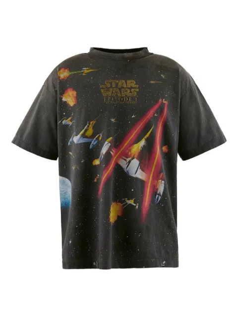 SAINT MXXXXXX x Star Wars cotton t-shirt Black SMHR80000C62