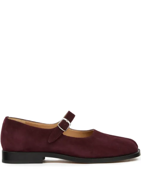 Maison Margiela Tabi mary-janes Red S39WL0119P8572