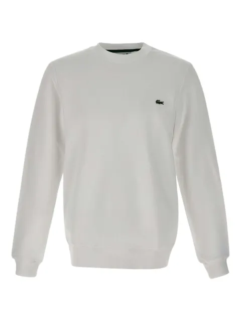Lacoste logo-patch sweatshirt White SH9801