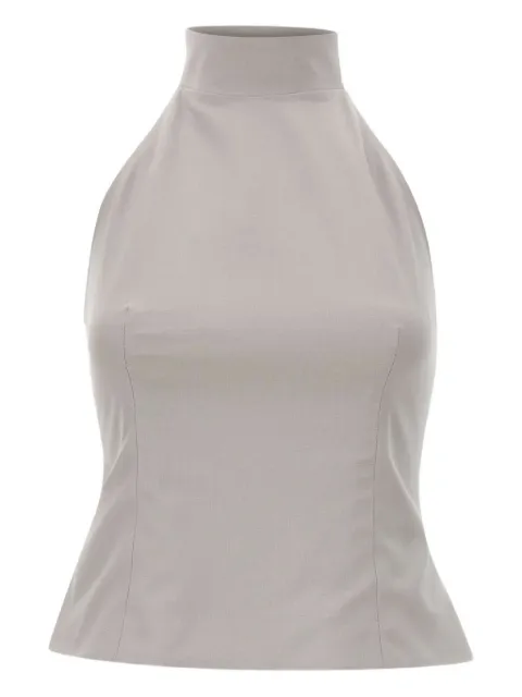 REMAIN halterneck tank top Grey 502597