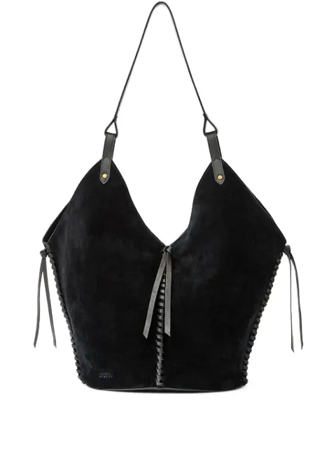 ISABEL MARANT Tampa suede tote bag Black PM0066FAC2C13M